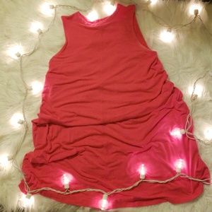 Tank style teeshirt dress